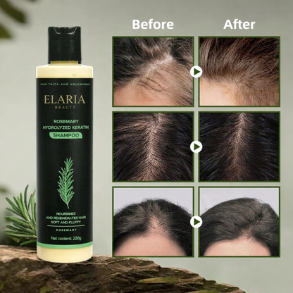 Champú orgánico de romero para el crecimiento del cabello