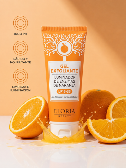 Gel Exfoliante con Enzimas Citricas