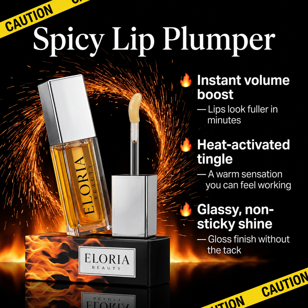 Spicy Volumizing Lip Gloss