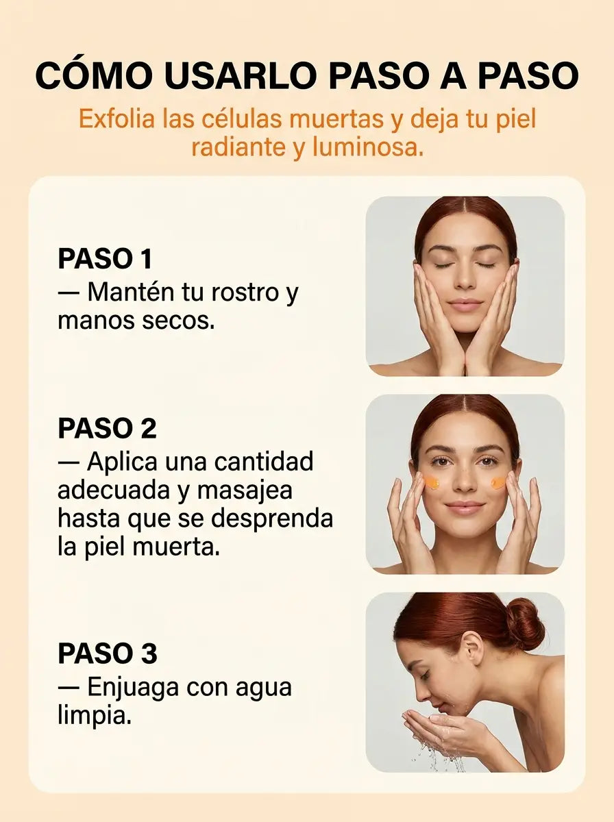 Gel Exfoliante con Enzimas Citricas