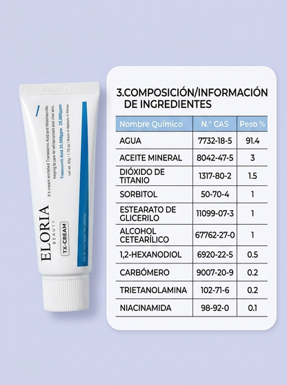 Crema Unificante con Acido Tranexamico